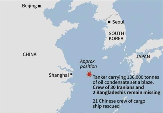 東海油輪事故后，要擔(dān)心的不是海鮮，而是它!